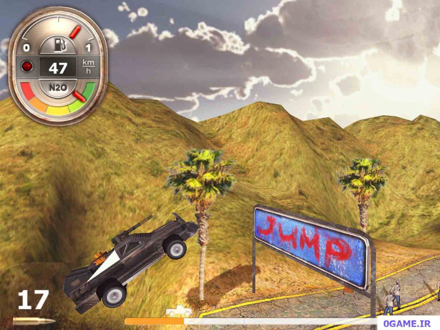 دانلود بازی زامبی دربی (Zombie Derby) نسخه کامل برای کامپیوتر