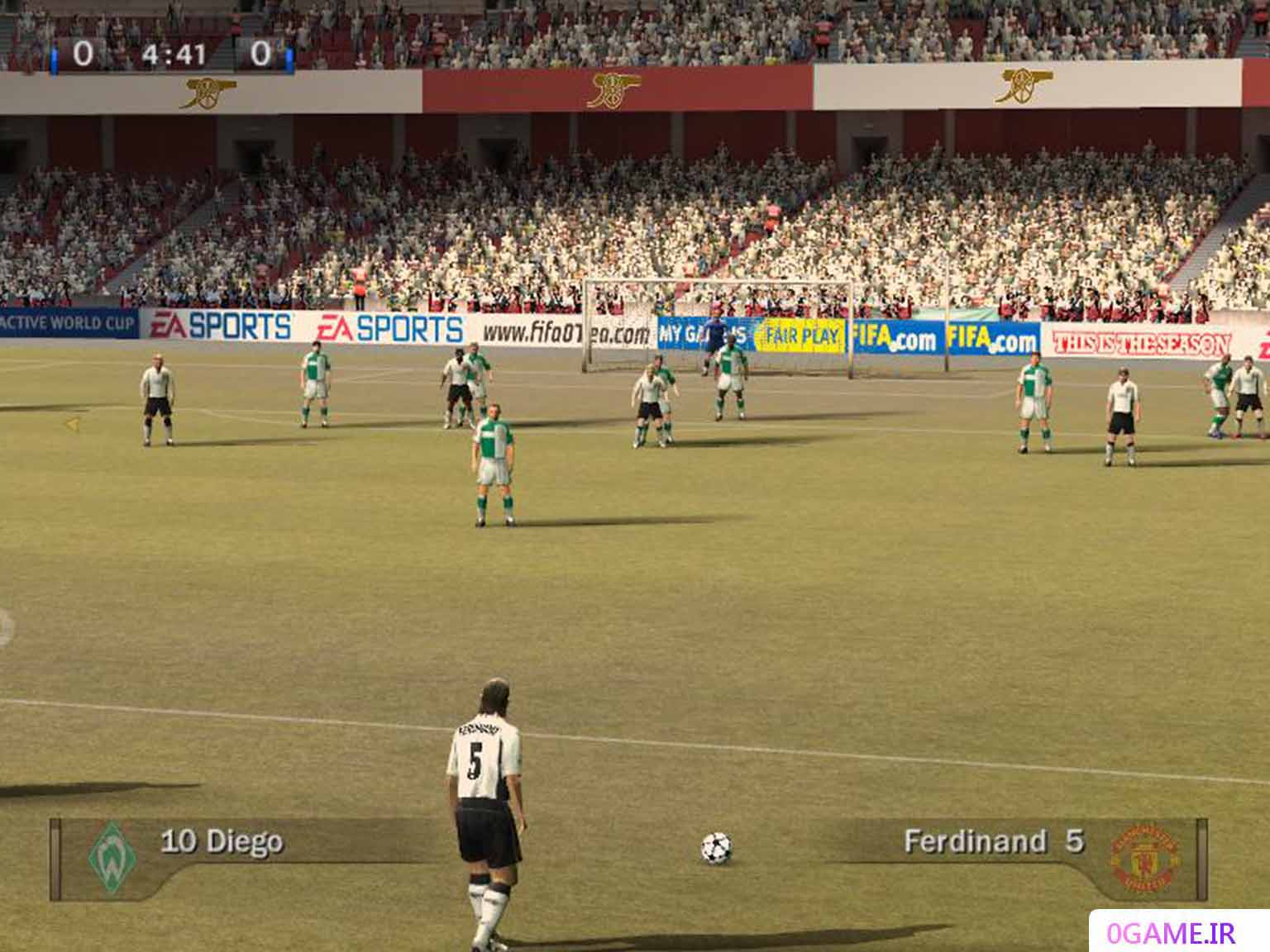 دانلود بازی فیفا 2007 (FIFA 07) نسخه کامل برای کامپیوتر