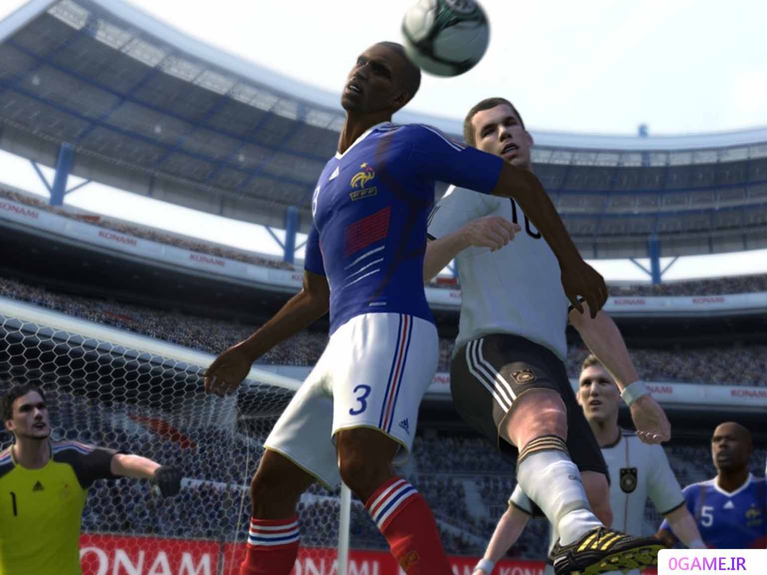 دانلود بازی فوتبال تکاملی حرفه‌ای 2011 (Pro Evolution Soccer) نسخه کامل برای کامپیوتر
